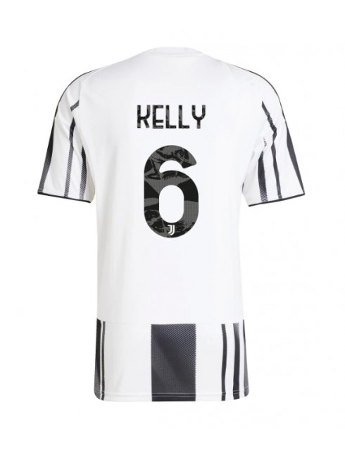 Juventus Lloyd Kelly #6 Heimtrikot 2025-26 Kurzarm Juventus Lloyd Kelly #6 Heimtrikot 2025-26 Kurzarm
